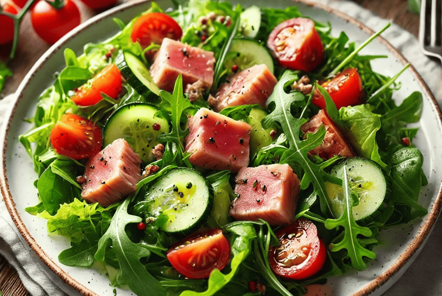 Салат має насичений смак та аромат