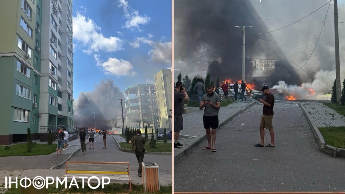 У Харкові стався приліт КАБа поруч з багатоповерхівкою