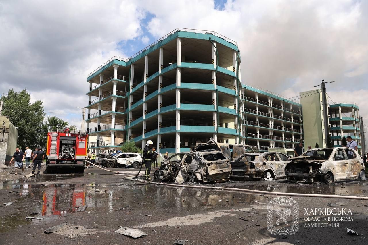 Наслідки удару РФ по Харкову Наслідки удару РФ по Харкову
