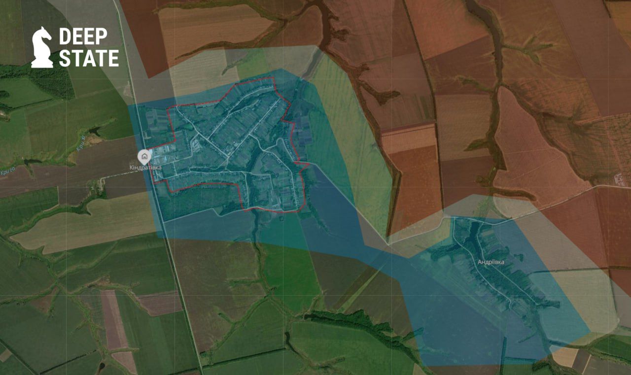 Сили Оборони звільнили Кіндратівку на Сумщині - DeepState 1