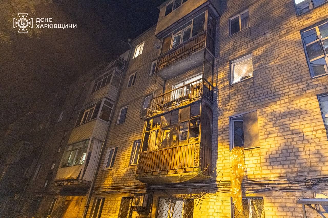Окупанти понад три години атакували Харків КАБами, балістикою та дронами: які наслідки 1