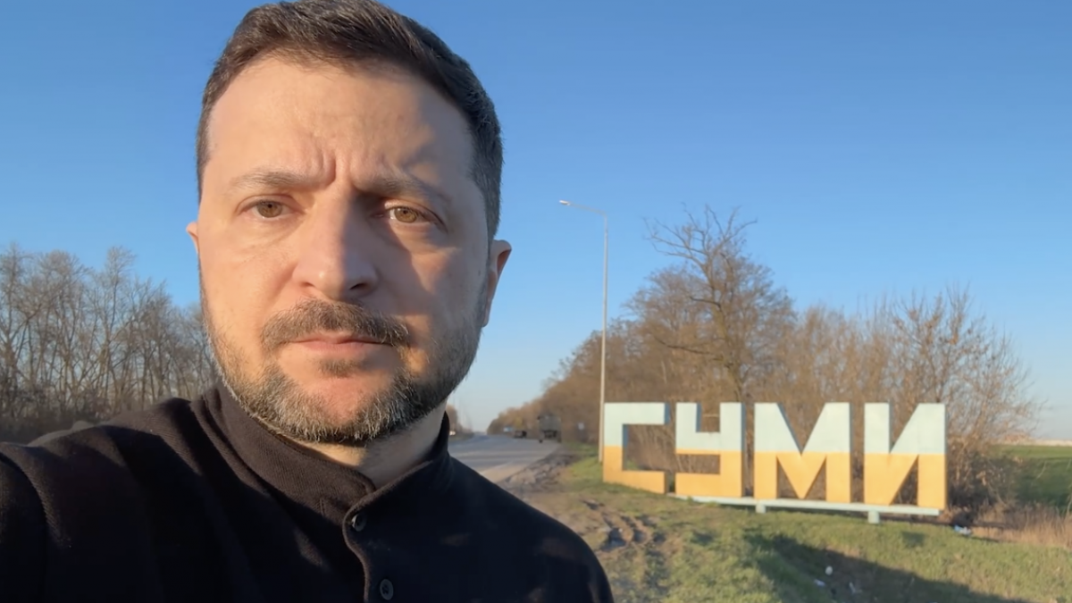 Владимир Зеленский, Александр Сырский, Сумская область