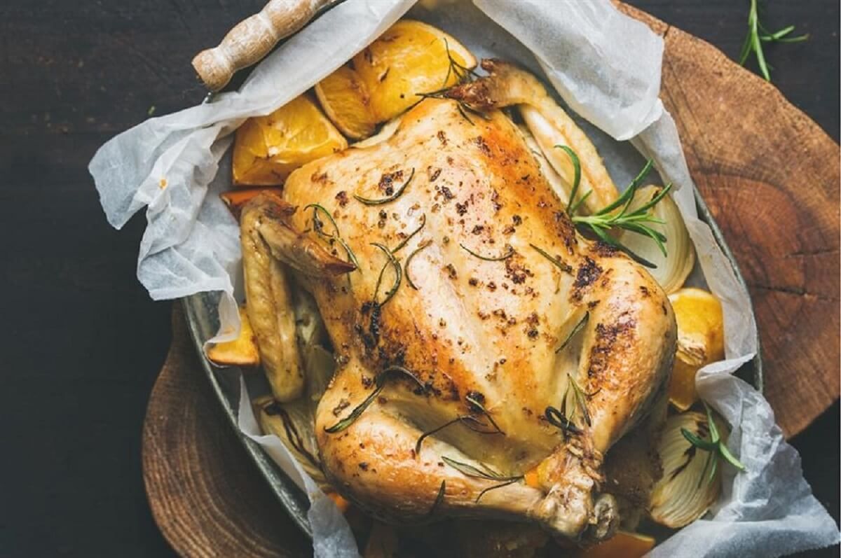 Курица получается сочная Курица получается сочная