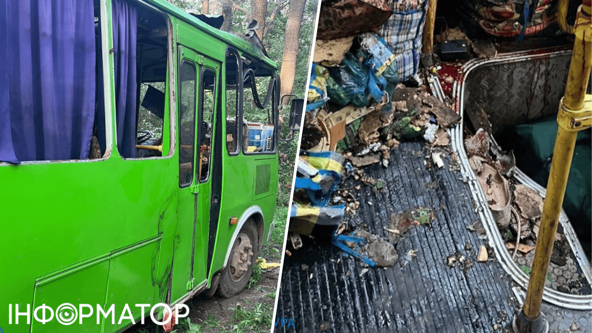 Удар по автобусу на Сумщині 27 липня