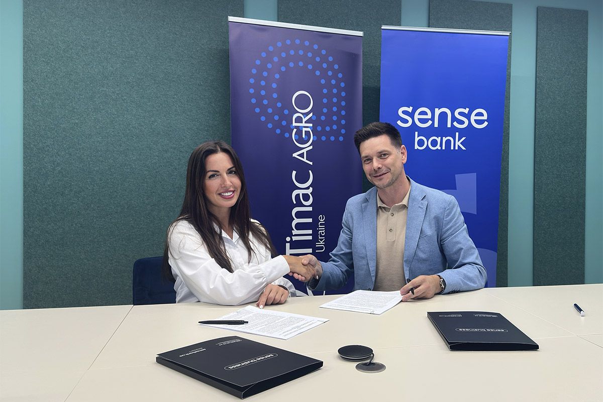 Sense Bank та Timac Agro Ukraine розпочали спільну програму кредитування 1