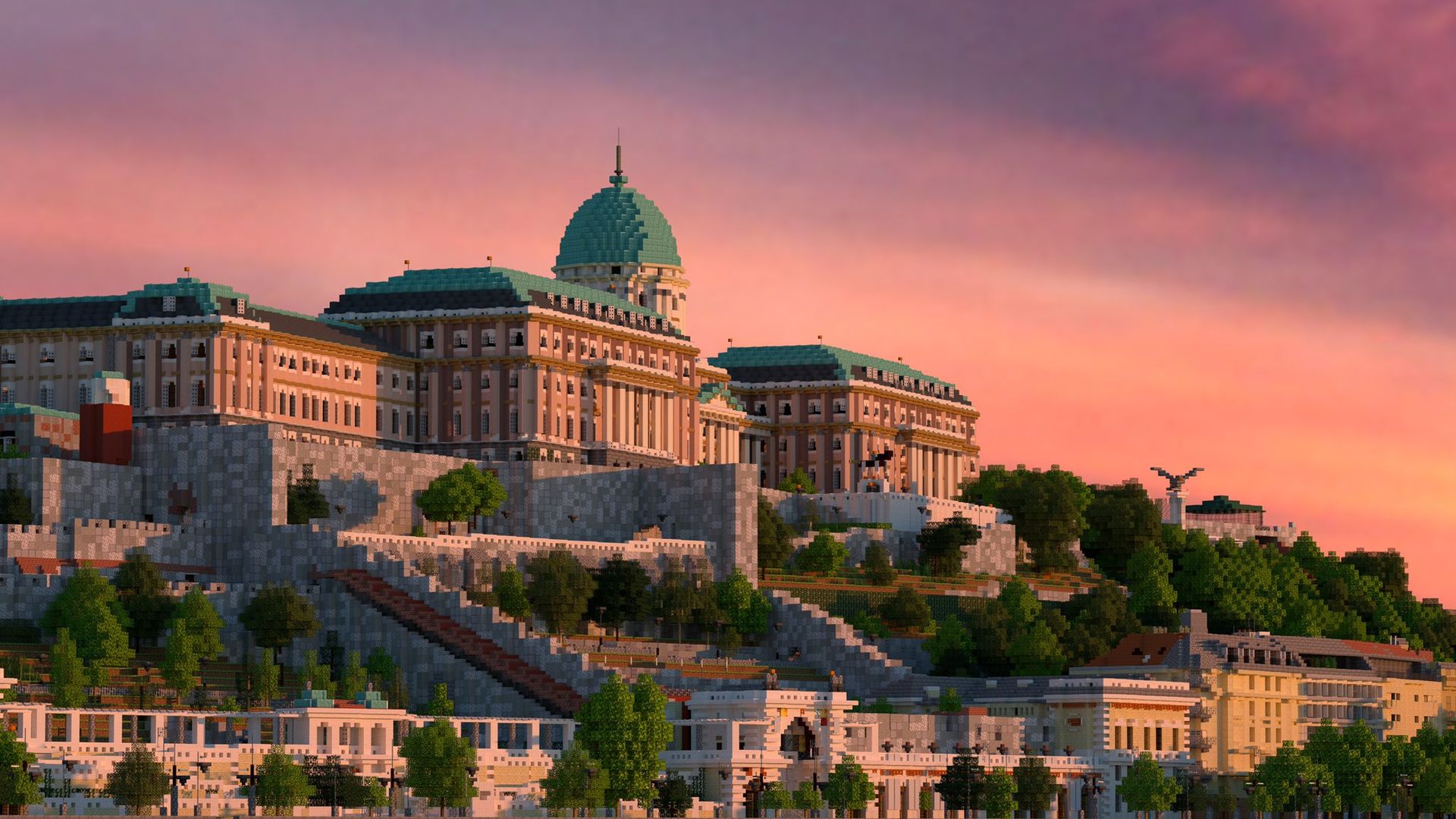 Игроки Minecraft объединились для создания подробной версии Земли 2