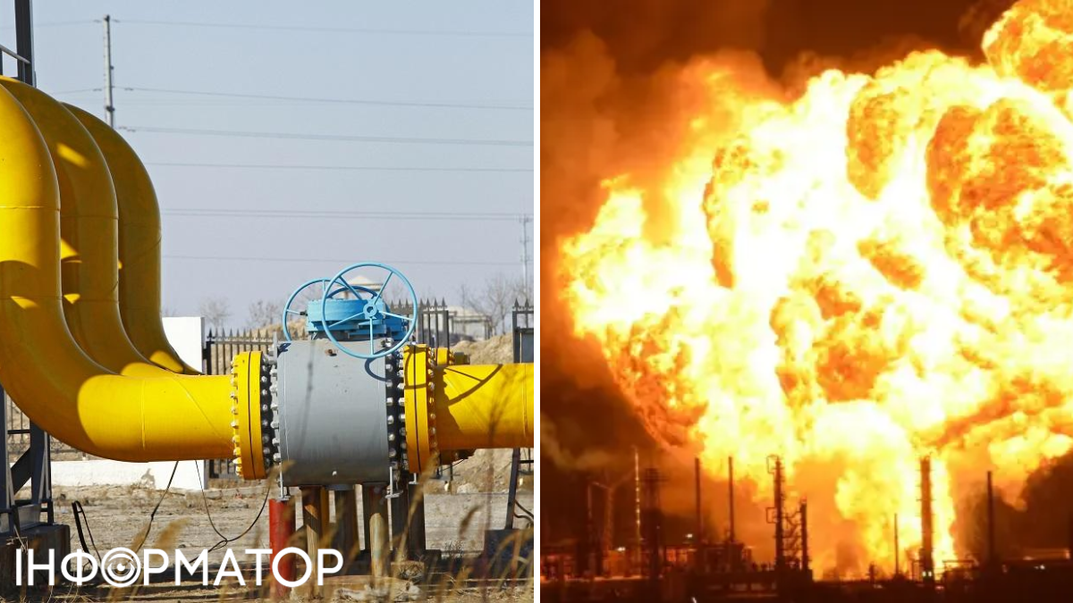 Взрыв на газопроводе в РФ