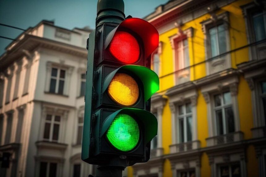 Світлофори є важливим елементом у врегулюванні дорожнього руху Світлофори є важливим елементом у врегулюванні дорожнього руху