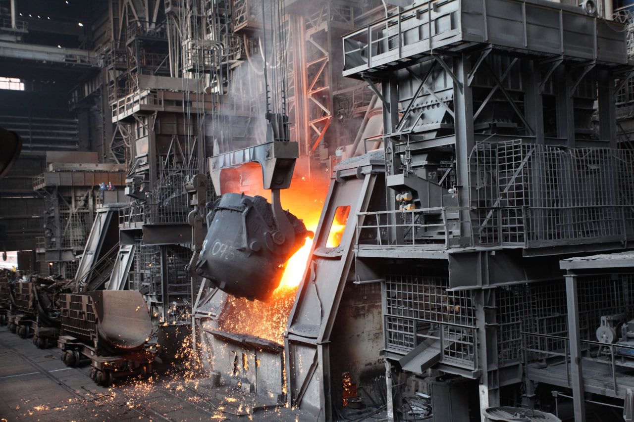 Робота металургійного підприємства. Фото: пресслужба АМКР