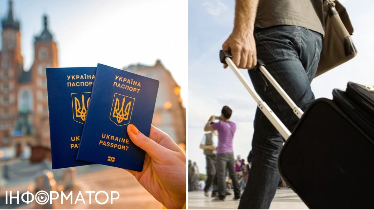паспорти, людина з валізою