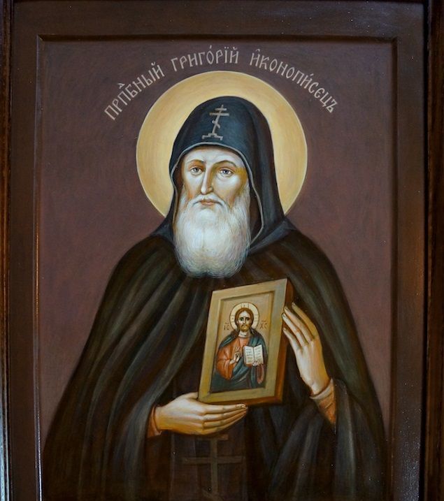 Преподобний написав багато чудотворних ікон Преподобний написав багато чудотворних ікон