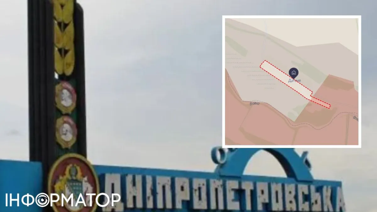 Дніпропетровська область, карта
