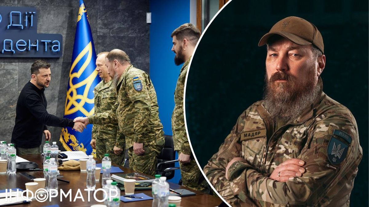 Мадяр, Зеленський вручає Мадяру відзнаку