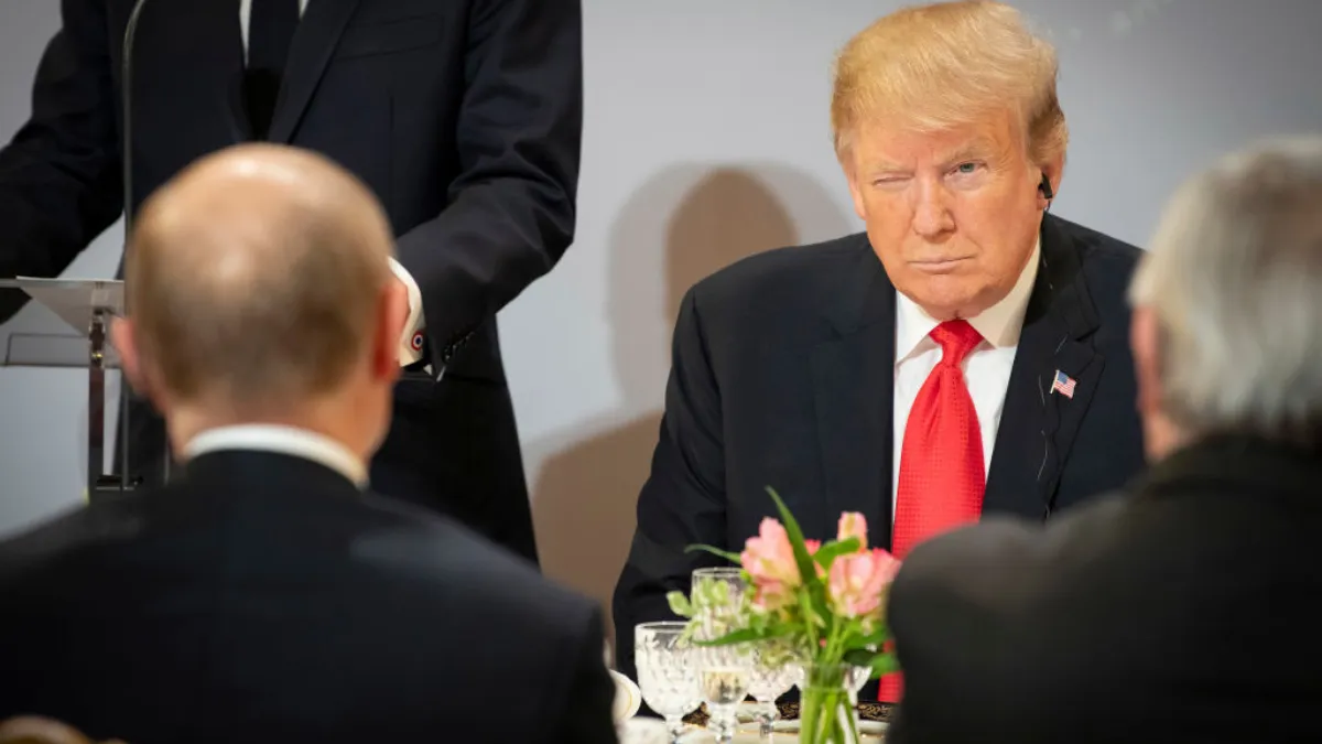 Володимир Путін, Дональд Трамп