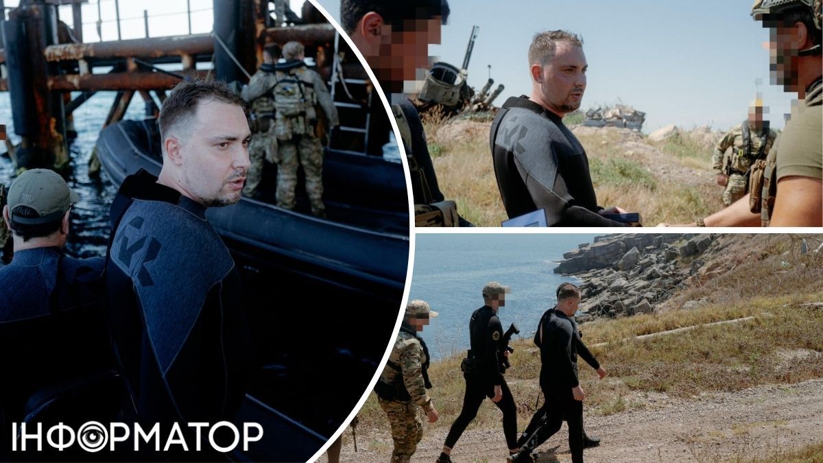 Кирило Буданов на острові Зміїний, серпень 2025