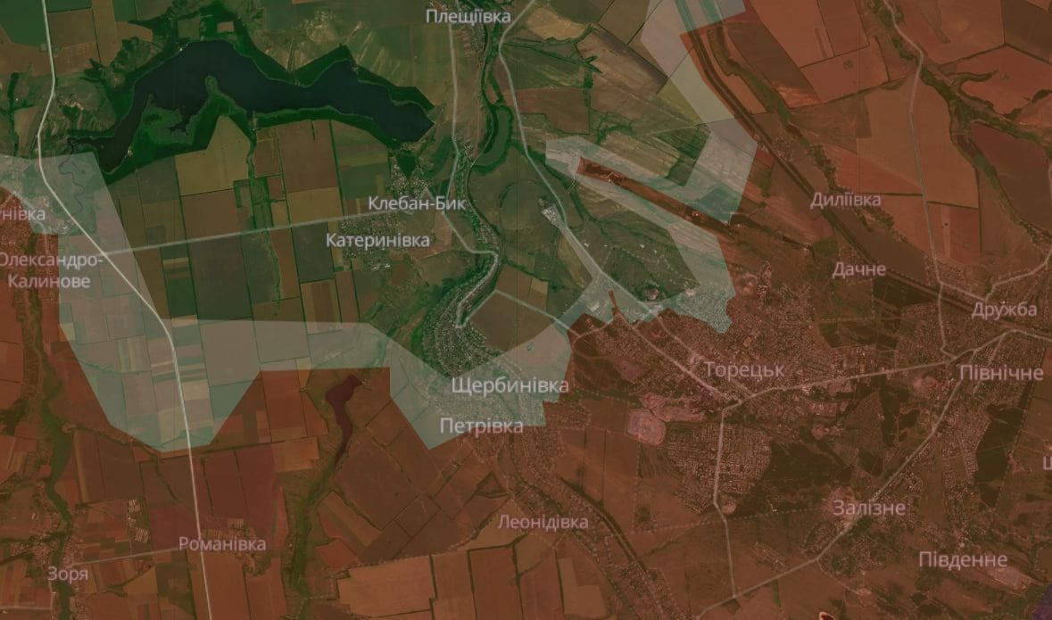 Бої в районі Щербинівки та Петрівки
