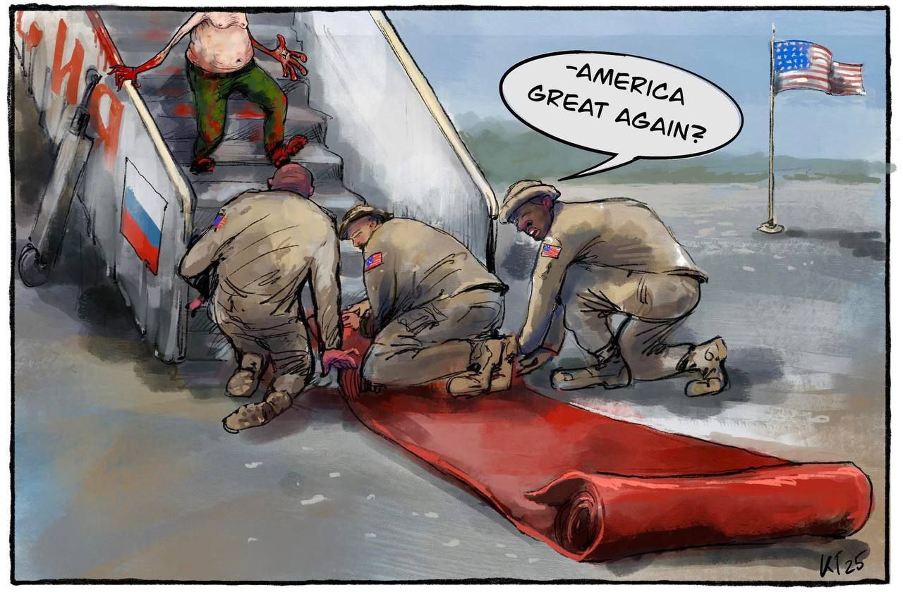 Дочь Келлога требует наказать того, кто заставил солдат США разостлать красную дорожку для Путина.