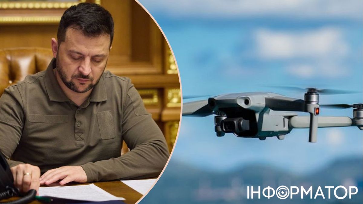 Зеленський ввів санкції проти компаній РФ і Китаю, що виробляють дрони з ШІ