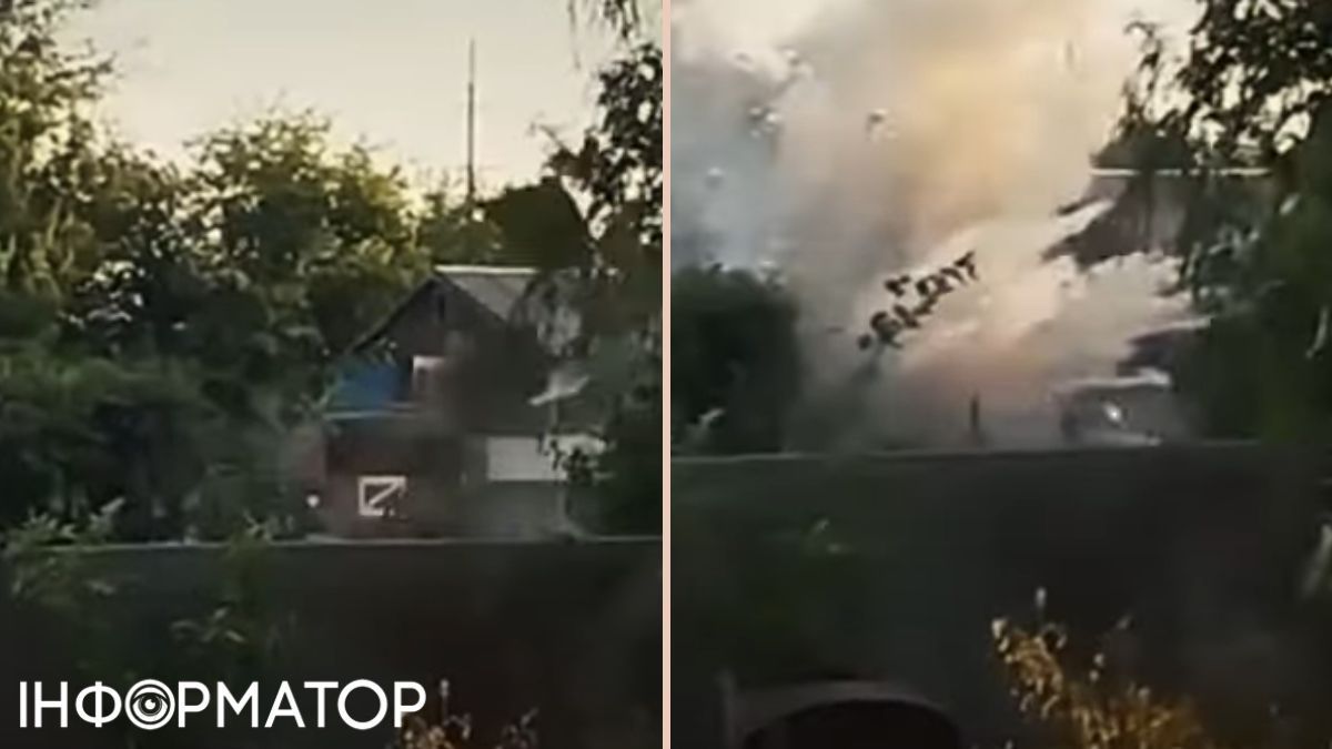 ГУР підірвало склад боєприпасів в окупованому Мелітополі