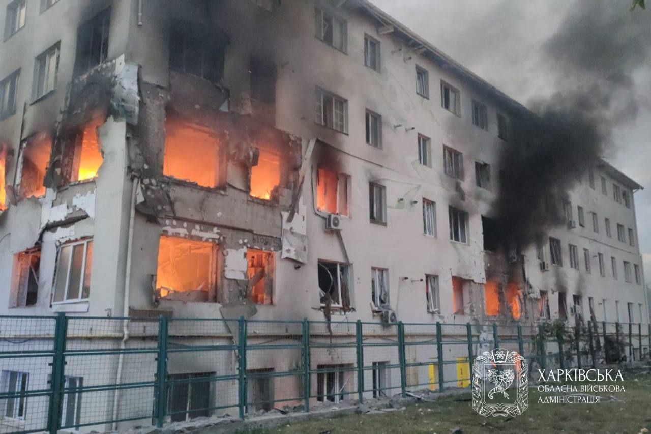 Наслідки удару по Харкову 18 серпня Наслідки удару по Харкову 18 серпня