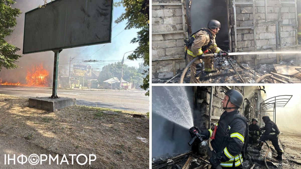 наслідки обстрілу Запоріжжя