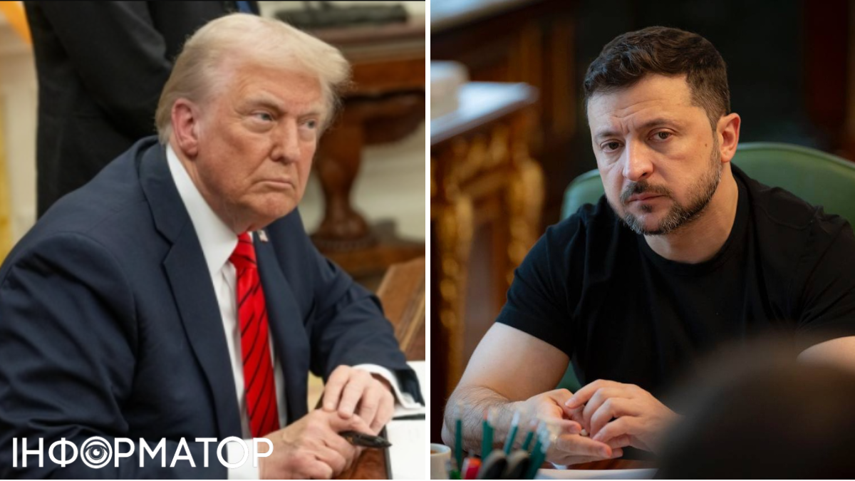 Володимир Зеленський і Дональд Трамп