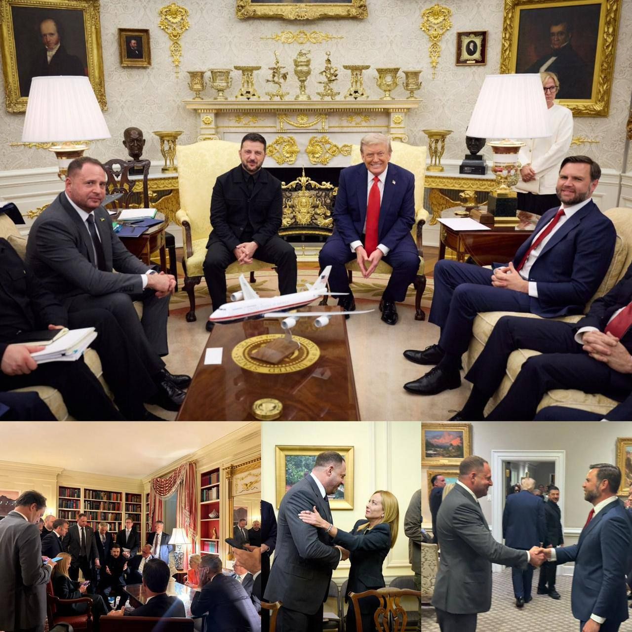 Встреча в Белом доме 18 августа. Фото: ОП Встреча в Белом доме 18 августа. Фото: ОП