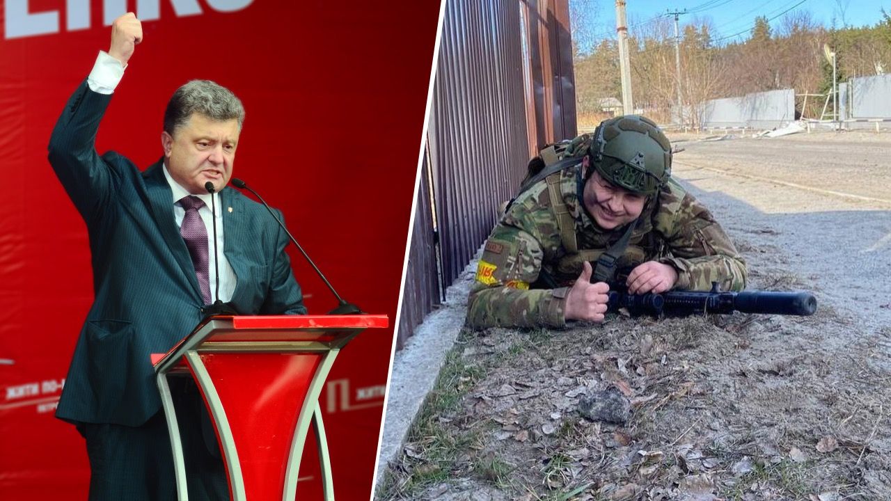 «Порошенко не може вказувати Україні як вести переговори, бо за нього розікрали армію, захищали росмову, а сам служив в УПЦ МП», - ветеран