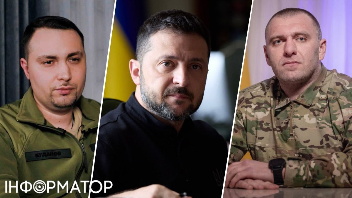 Буданов, Зеленський, Малюк