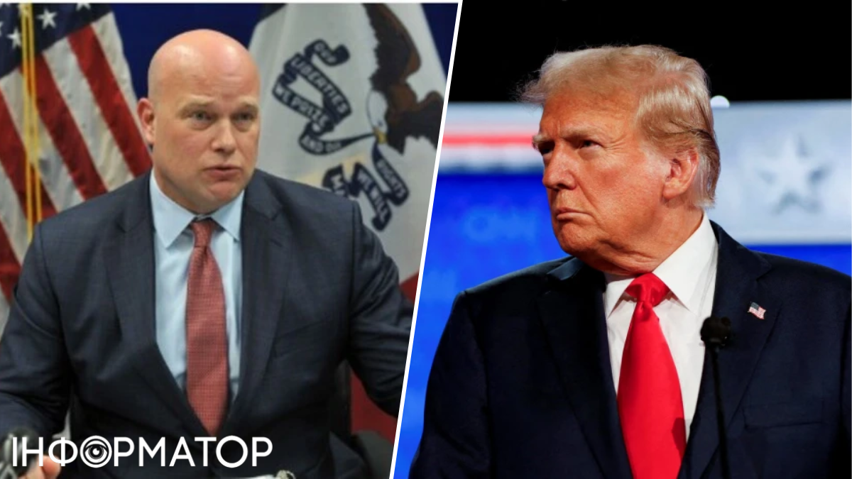 Меттью Вітакер та Дональд Трамп