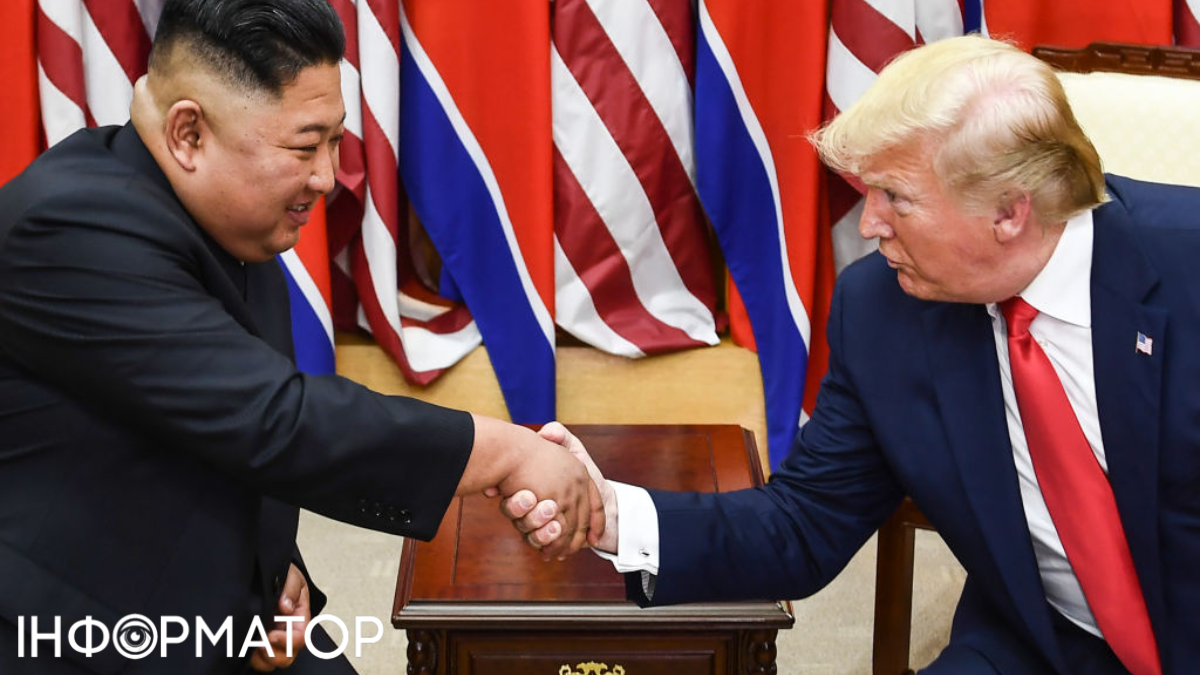 Дональд Трамп и Ким Чен Ын