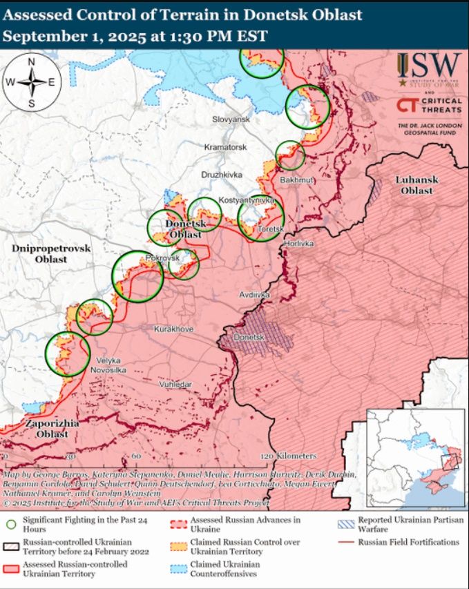 РФ пойдет в масштабное наступление на Донбассе, туда опрокинули все элитные подразделения - ISW 1