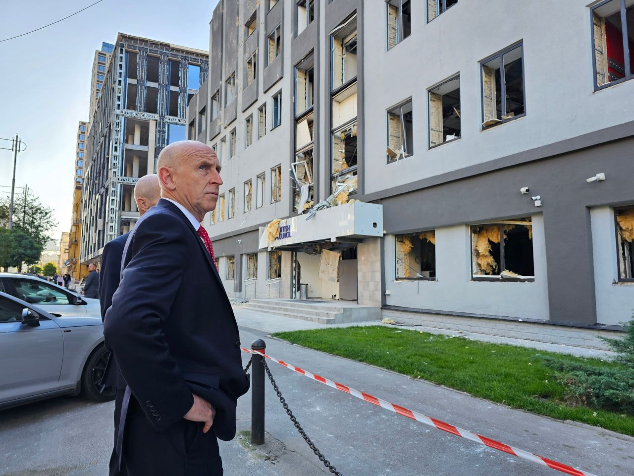 Гілі на місці обстрілу Гілі на місці обстрілу