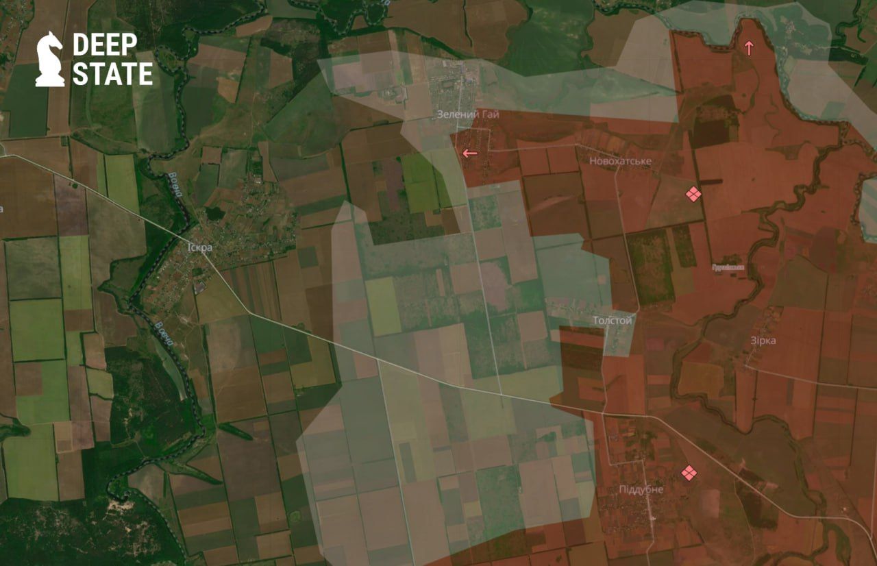 ВСУ отбросили врага возле Толстого в Донецкой области - DeepState 1