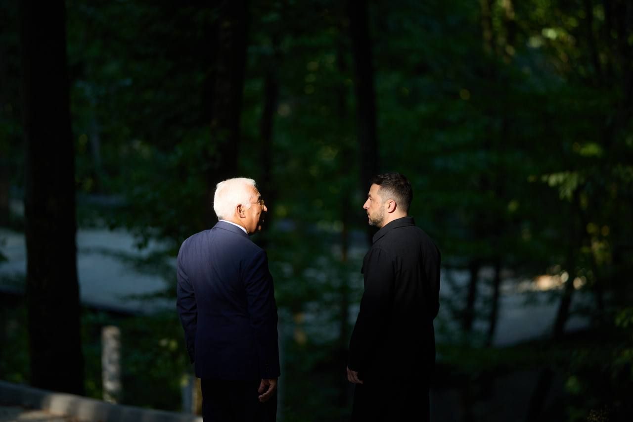 Зеленський та Кошта в Ужгороді 5 вересня 2025