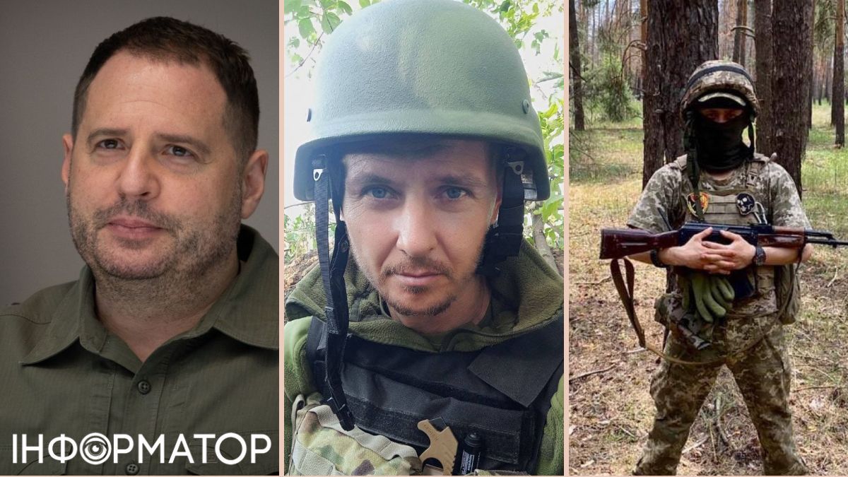 Єрмак представив двох військових, які долучилися до роботи в Офісі Президента