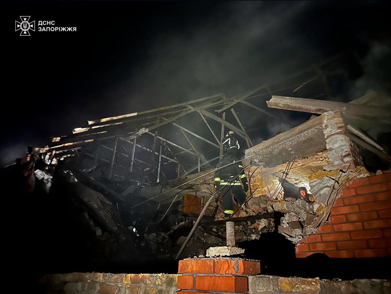Атака дронами на Запорожье: есть раненые и 1