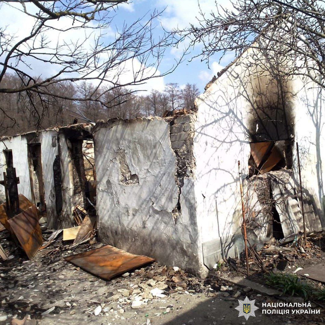 Последствия обстрелов Харьковщины. Фото - Нацполиция Украины