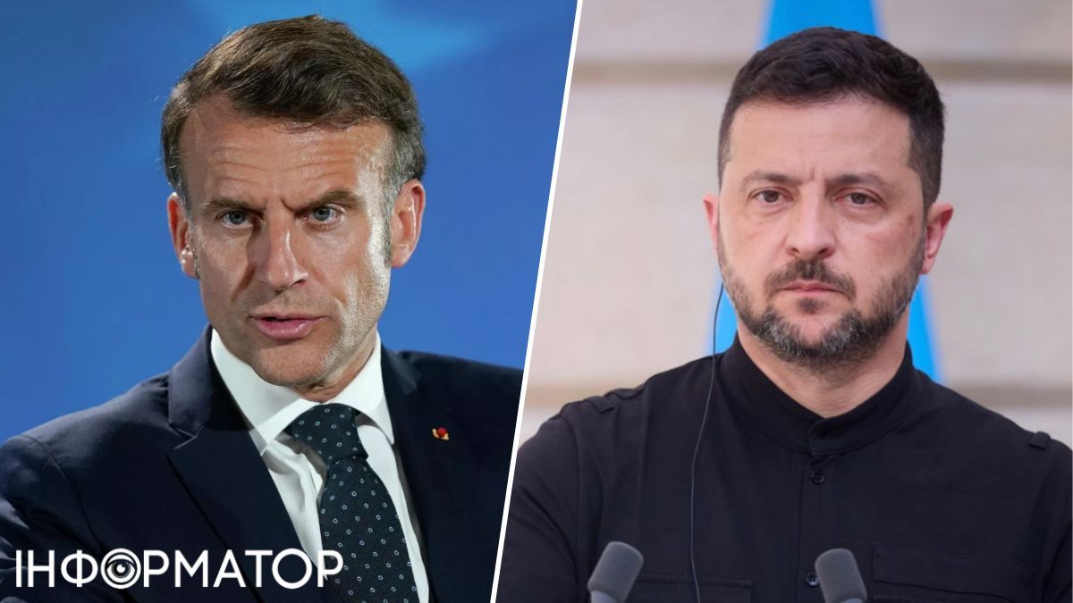 Зеленский и Макрон согласовали новые шаги после массированного удара РФ