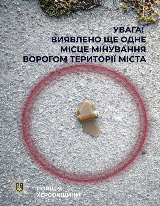 Ворог замінував житлові райони Херсона пелюстковими мінами - Нацполіція попереджає про велику небезпеку 1