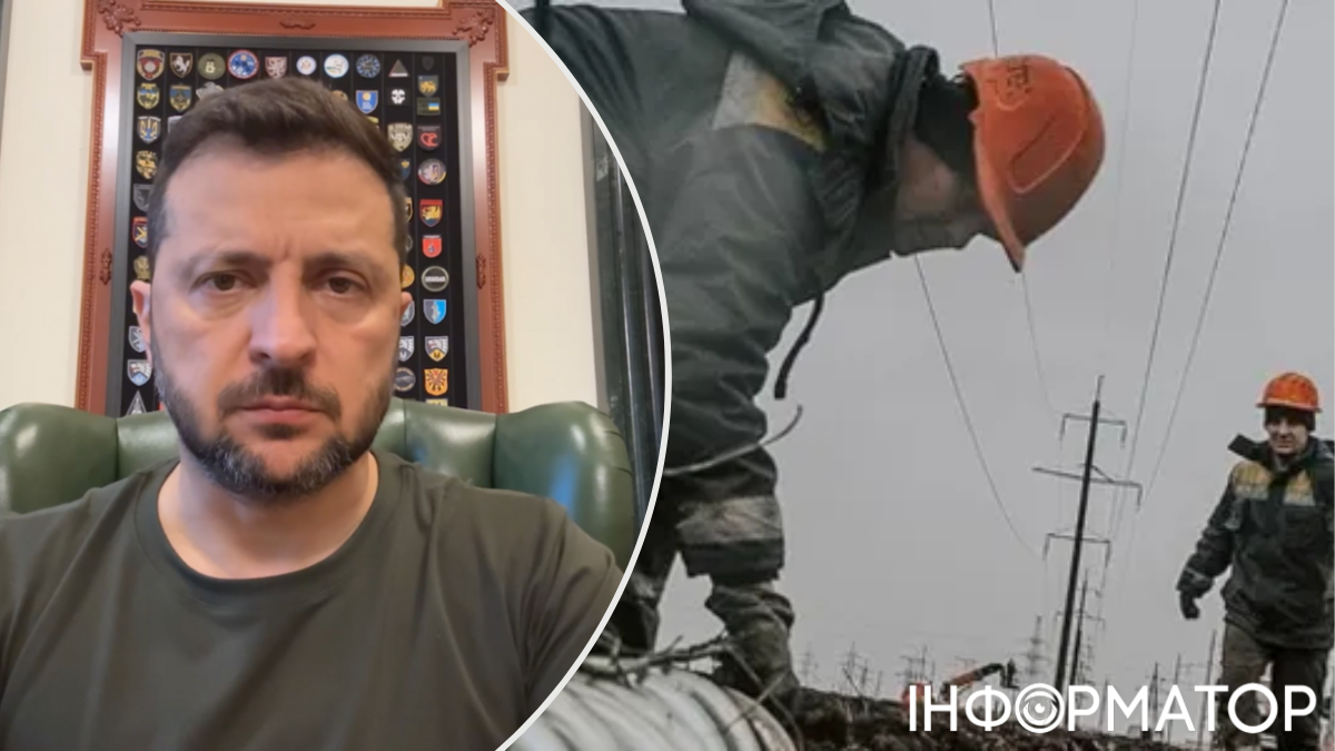 Владимир Зеленский, обстрел энергетических объектов РФ