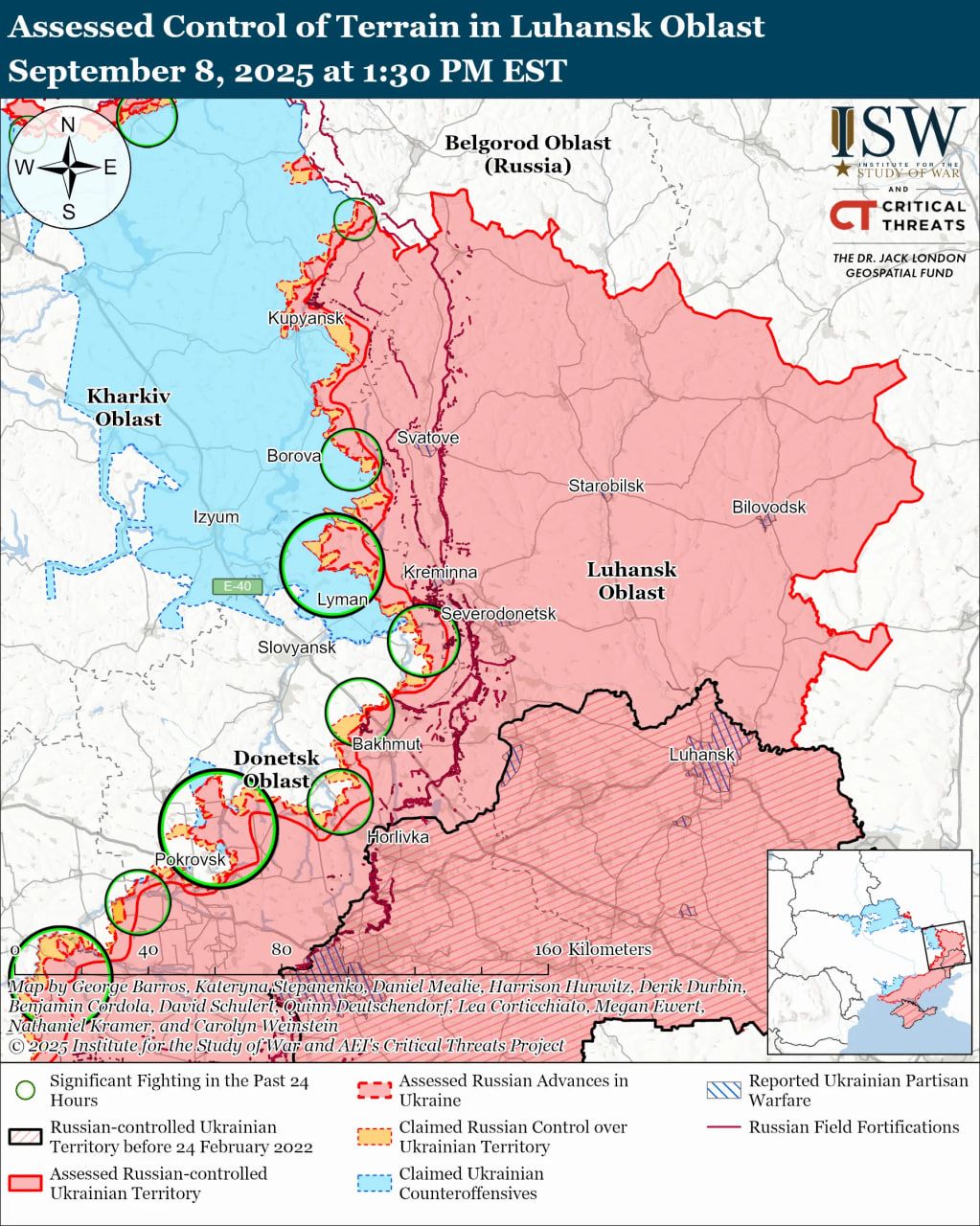 Карта боїв на Донбасі Карта боїв на Донбасі