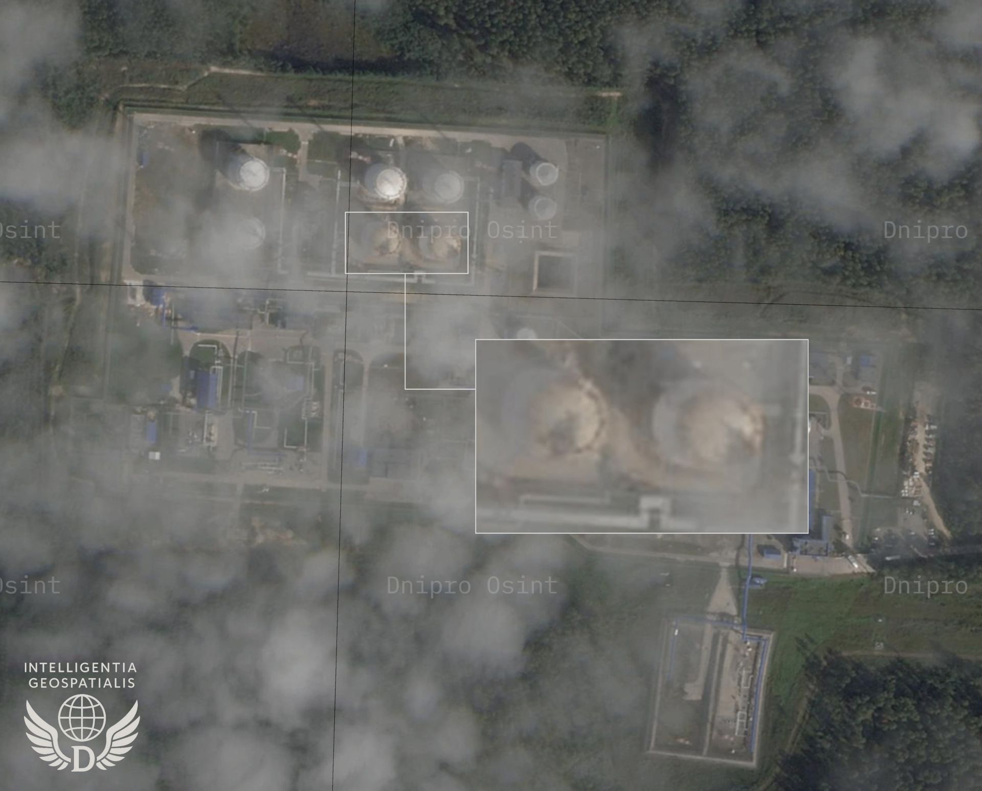 Пошкодження на нафтоперекачувальній станції