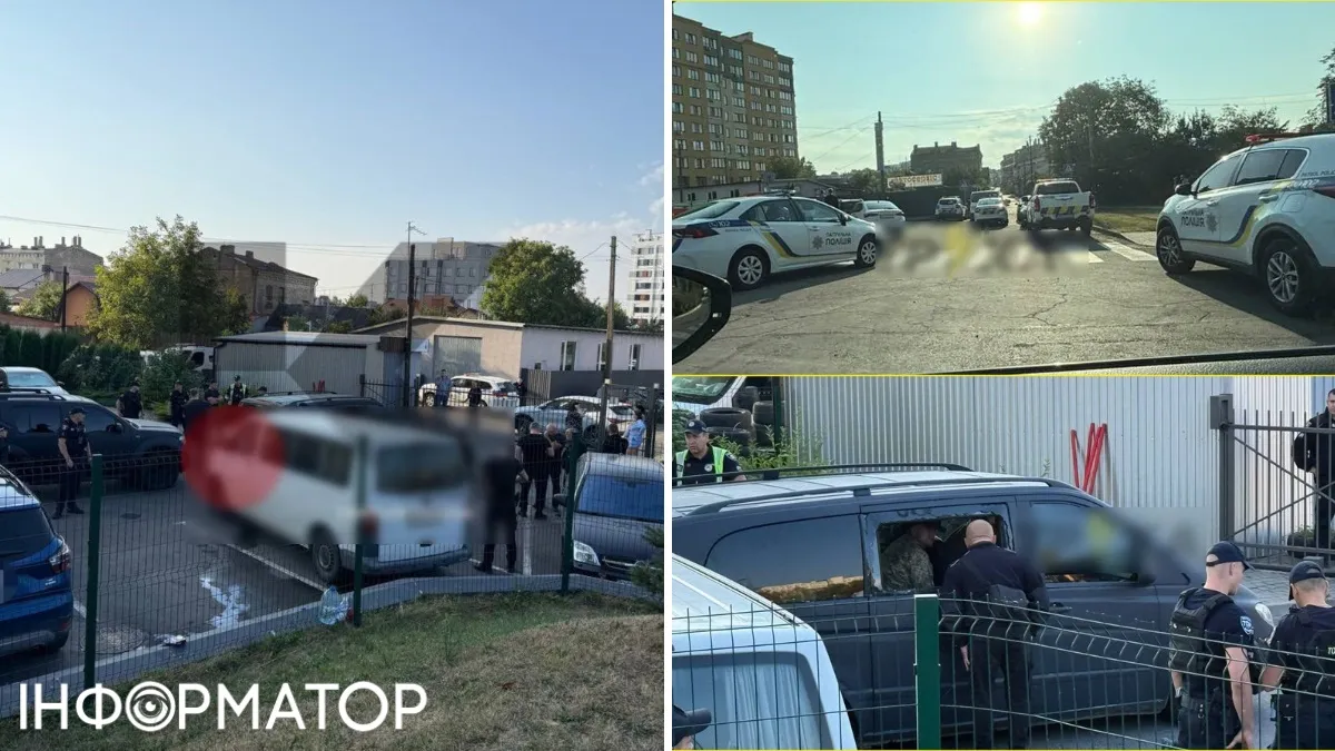 Луцк, задержание уклониста