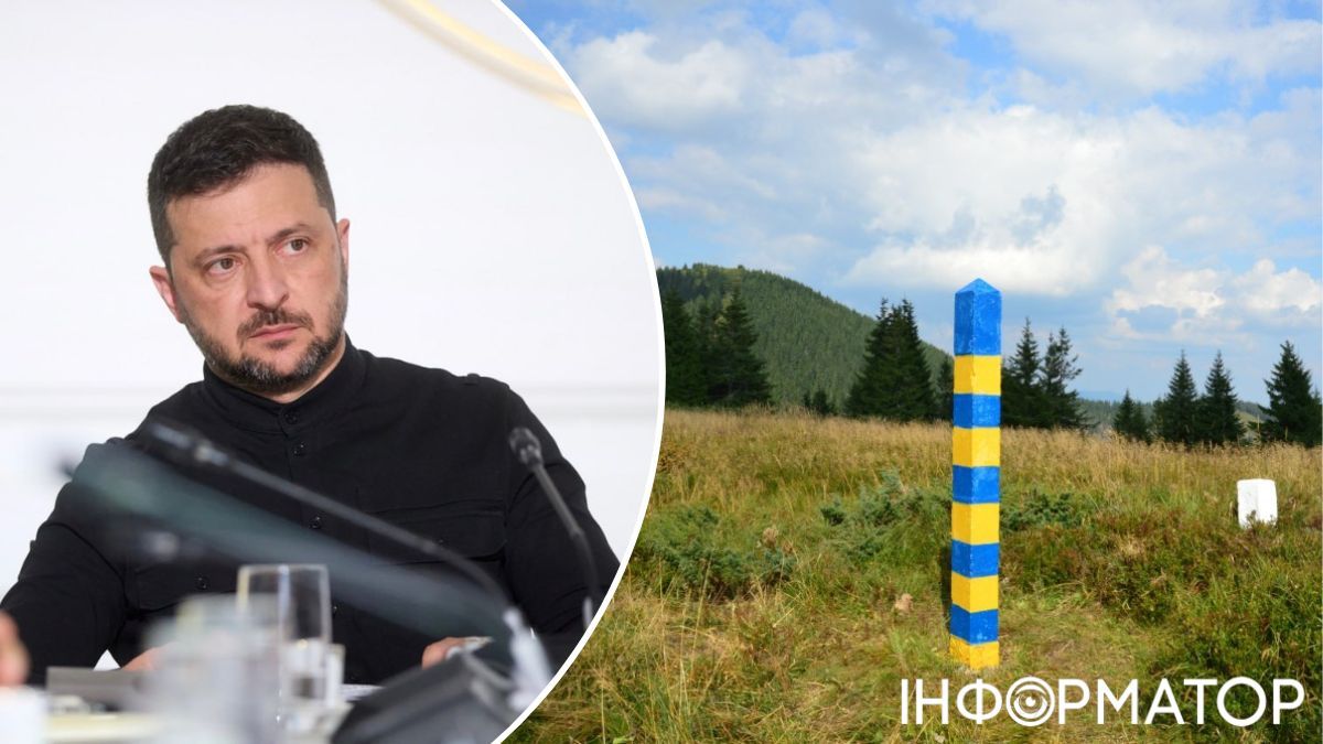 Зеленський, кордон України