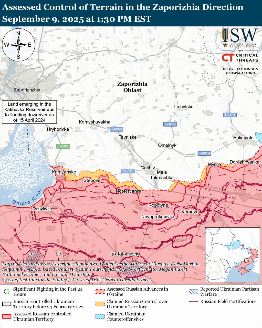 Бої на Запоріжжі