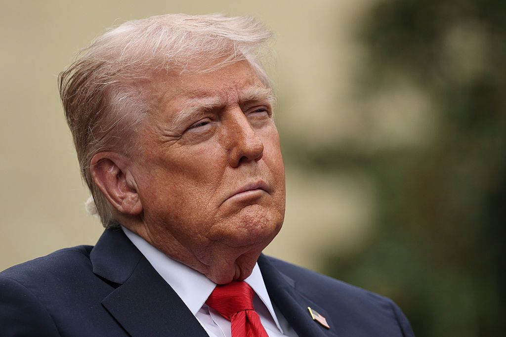 Дональд Трамп на церемонії 11 вересня. Фото Getty Images