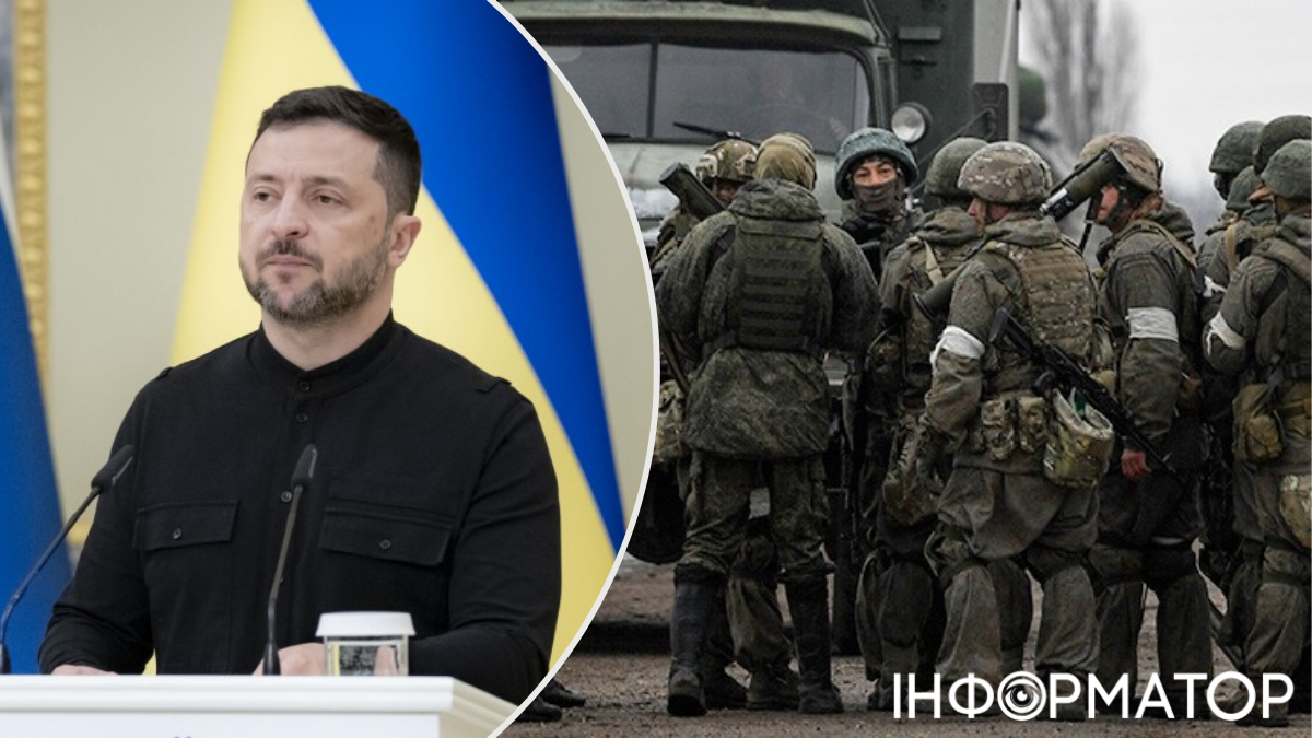 Владимир Зеленский, оккупанты