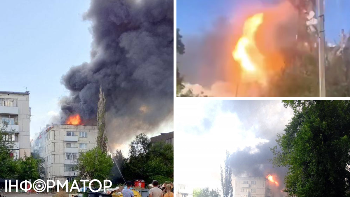 Взрыв в Северодонецке