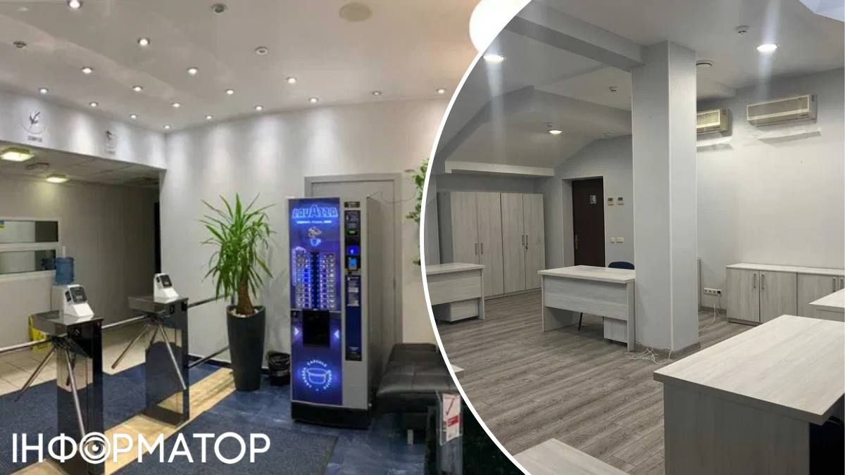 Внутри БЦ – кабинетная система и ремонт середины "нулевых" лет